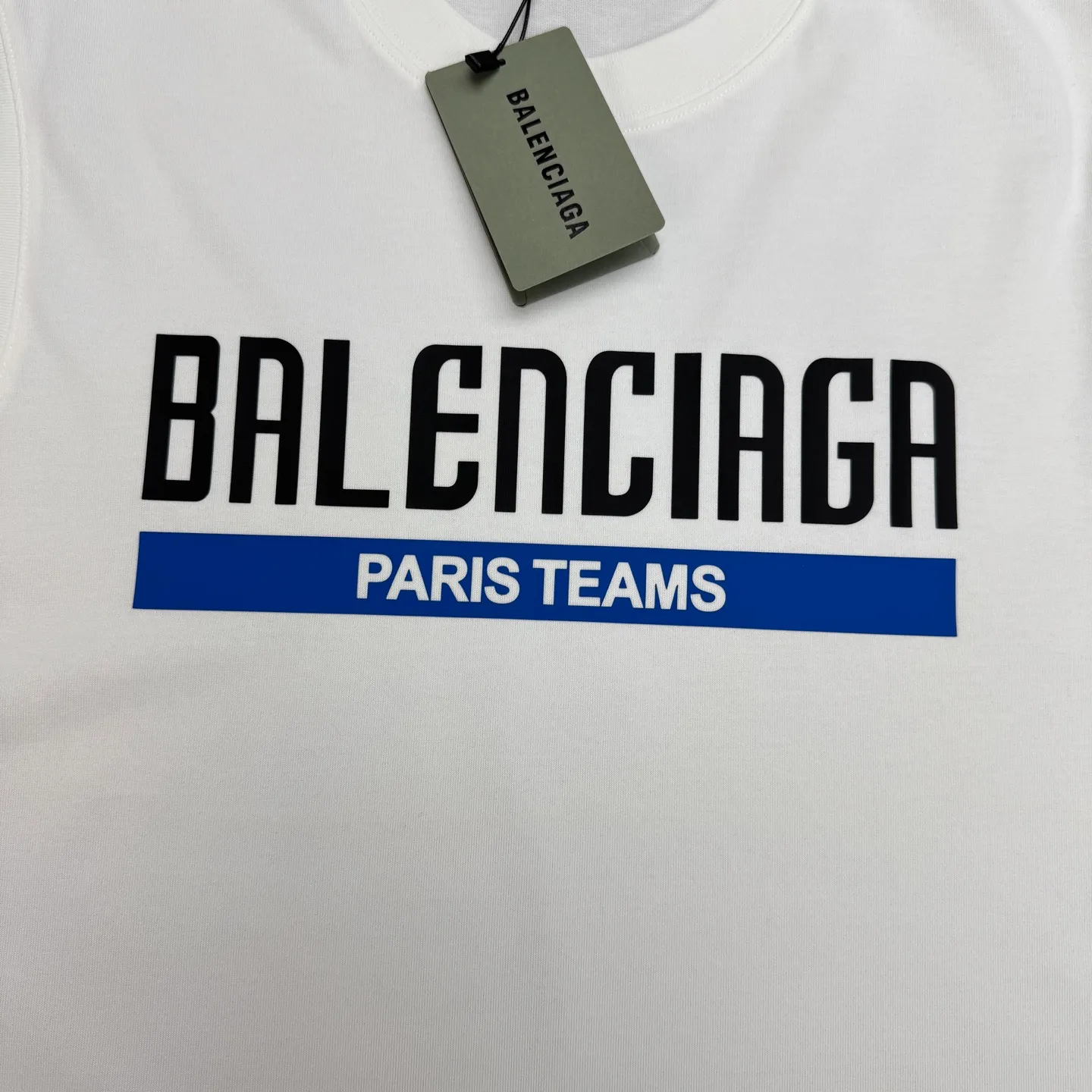 ⚜️Balenciaga Paris Teams Series ，Black White ， ， Breathable， ！ “PARIS TEAMS” +Blue ， ✨ ， OK， 、 ， ！ ！Sizes：S-3XL ❗️（175/145 L）